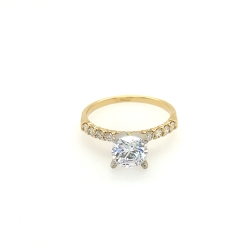 1/4ctw Diamond Semi-Mount Ring