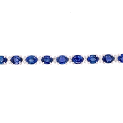 Blue SapphireTennis Bracelet