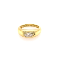 1/2 ctw Marquise Diamond Ring