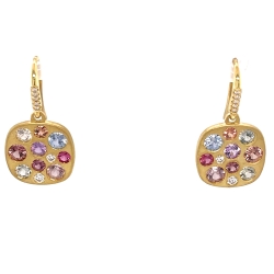 Sapphire Multicolor Earrings Sapphire Multicolor Earrings