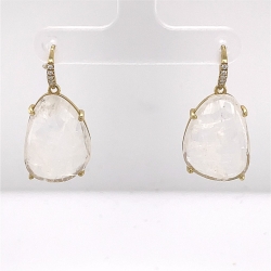 Moonstone Drop Earrings Moonstone Drop Earrings