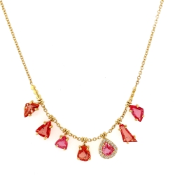 Sapphire Multi-Drop Necklace Sapphire Multi-Drop Necklace