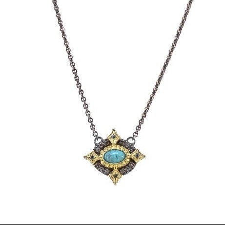 Turquoise Topaz Necklace
