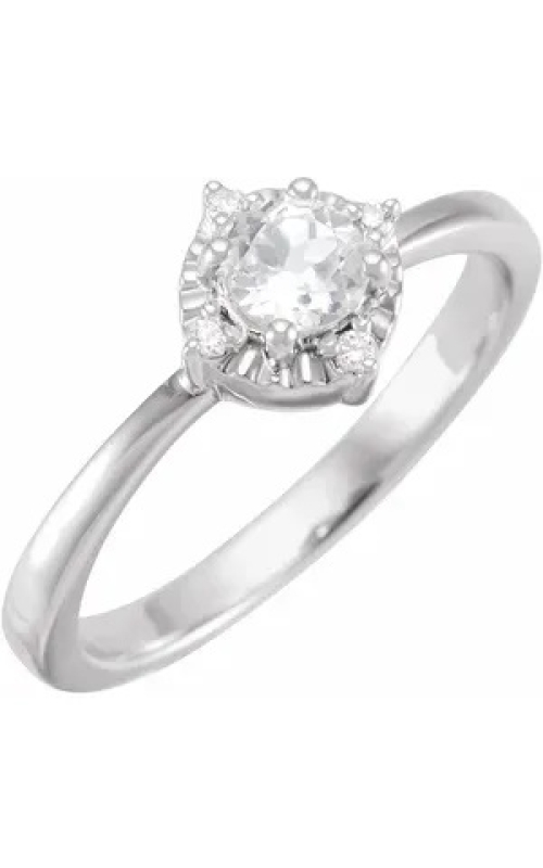 Lab-grown Sapphire Ring