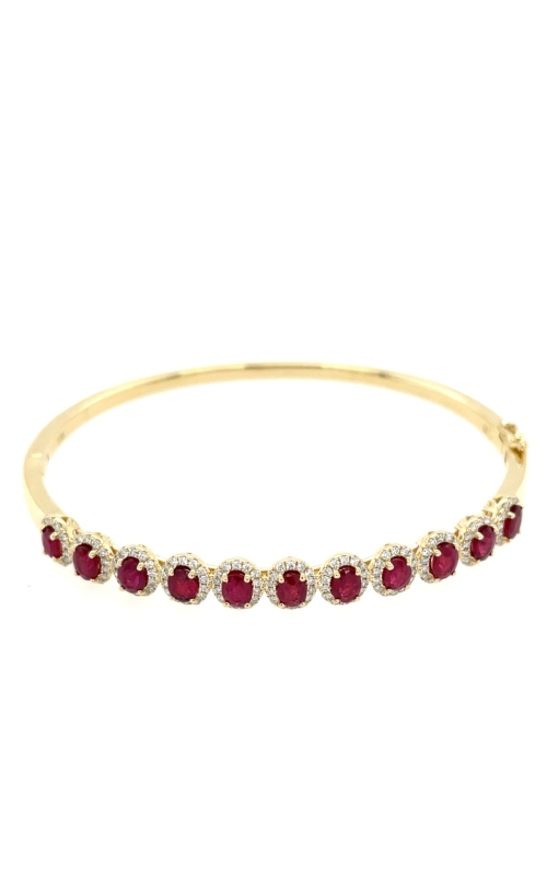 Ruby Diamond Bangle
