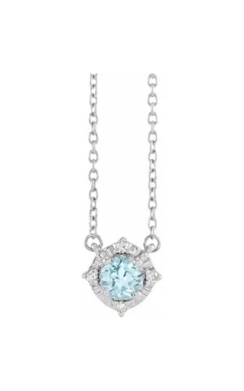 Sky Blue Topaz Necklace
