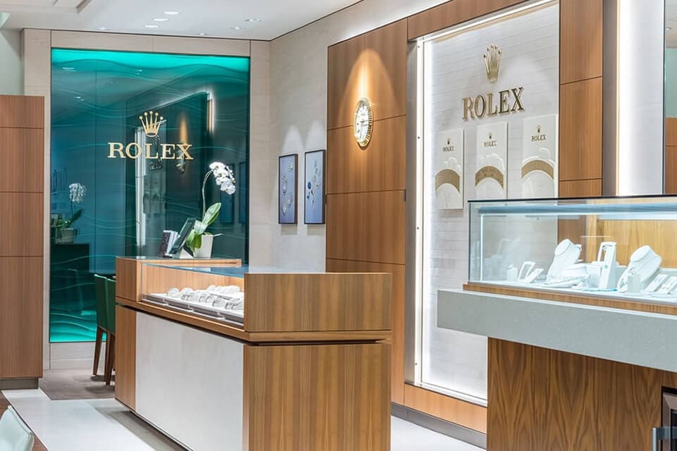 Rolex Showroom at Clarkes Jewelers