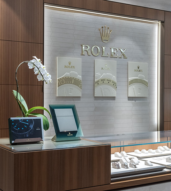 Rolex at Clarkes Jewelers