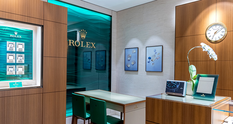 Rolex Showroom at Clarkes Jewelers Rolex Showroom at Clarkes Jewelers
